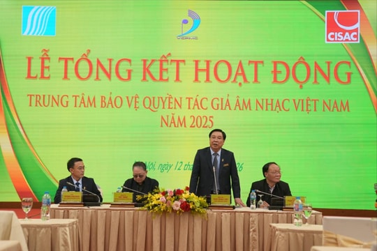 Thu hơn 424 tỷ đồng bản quyền tác giả âm nhạc trong năm 2025