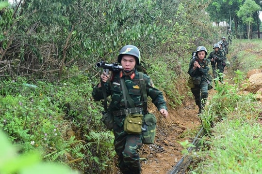 Hà Nội tăng cường xây dựng khu vực phòng thủ vững chắc