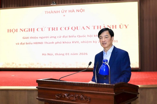 Giới thiệu đồng chí Nguyễn Duy Ngọc ứng cử đại biểu Quốc hội khóa XVI