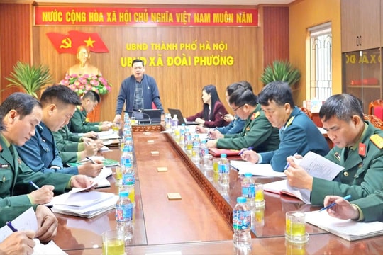 Đoài Phương triển khai công tác bầu cử đại biểu Quốc hội và đại biểu HĐND các cấp