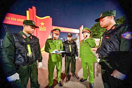Công an Thủ đô: Đồng bộ các biện pháp bảo đảm bình yên trước thềm Đại hội XIV của Đảng