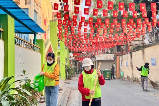 “Khỏe người - sạch phố”: Nét đẹp đời thường lan tỏa ở phường Hai Bà Trưng
