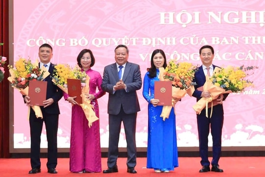 Kiện toàn Ban Chấp hành, Ban Thường vụ Đảng ủy các cơ quan Đảng thành phố Hà Nội