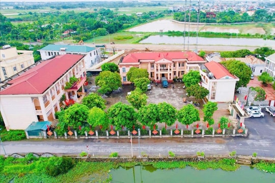 Học viện Y - Dược học cổ truyền Việt Nam tại xã Kiều Phú có quy mô 170.000 mét vuông