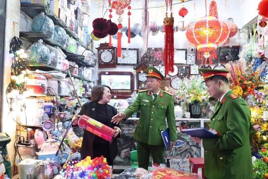 Xã Thường Tín tăng cường phòng cháy, chữa cháy tại các chợ