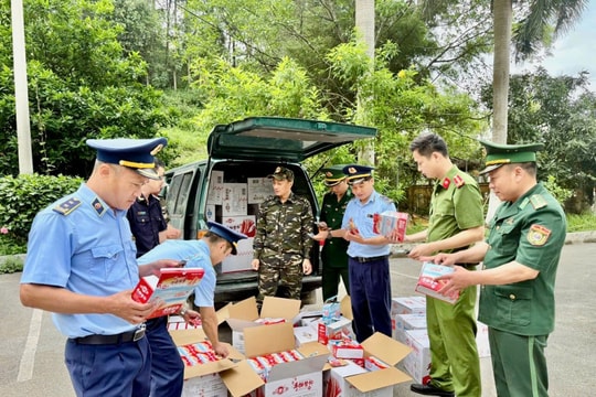 Công tác chống buôn lậu, gian lận thương mại và hàng giả Kiên quyết xử lý nghiêm các đối tượng vi phạm