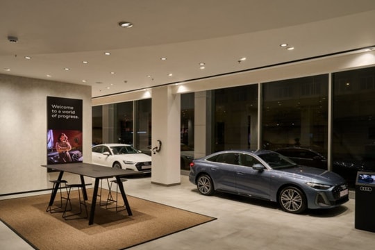 Audi ra mắt showroom áp dụng mô hình Audi Progressive Showroom Concept toàn cầu