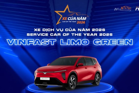Công bố 5 Danh hiệu Xe Của Năm 2026: VinFast Limo Green lập hat-trick