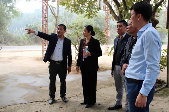 Xã Hòa Lạc tiếp tục tuyên truyền, vận động giải phóng mặt bằng dự án Đại lộ Thăng Long