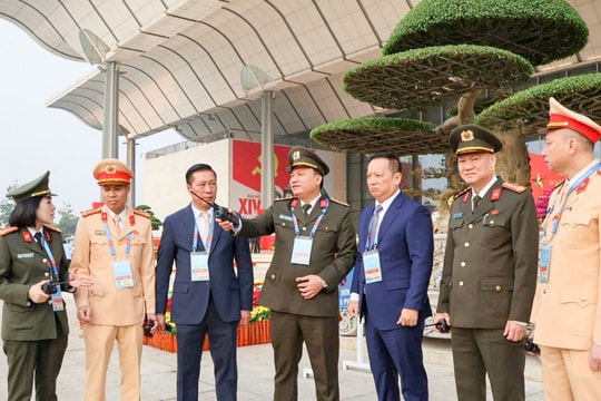 Công an Hà Nội bảo đảm an toàn tuyệt đối phục vụ Đại hội XIV của Đảng