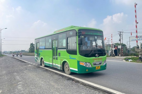 Vận hành nhánh tuyến buýt 108TC kết nối thôn Quang Lãng, xã Đại Xuyên từ ngày 16/1
