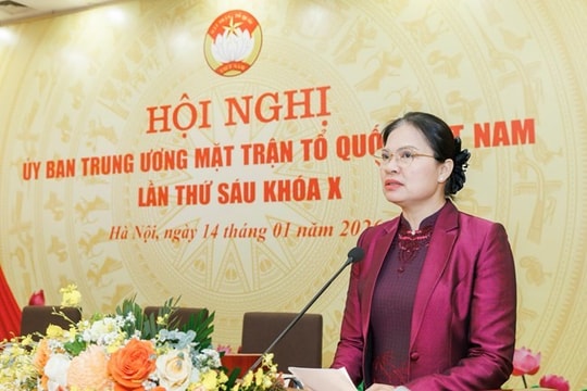 Bà Hà Thị Nga được hiệp thương cử giữ chức Phó Chủ tịch - Tổng Thư ký Ủy ban Trung ương MTTQ Việt Nam
