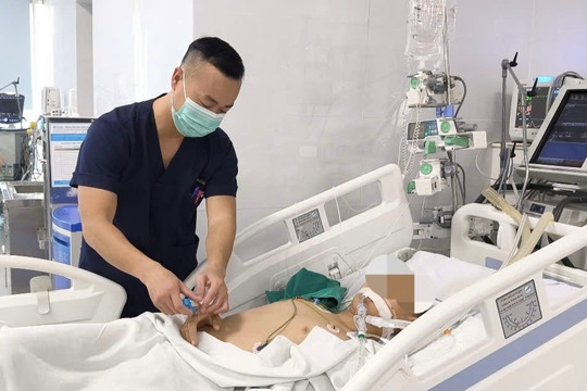 Bệnh viện Bệnh Nhiệt đới Trung ương cứu sống thiếu niên 15 tuổi ngừng tim sau đuối nước