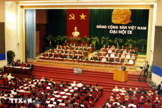 Đại hội IX của Đảng: Mở đường tiến vào thế kỷ mới, thiên niên kỷ mới
