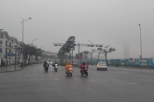 Hà Nội mưa nhỏ, rét kéo dài đến cuối tháng 1