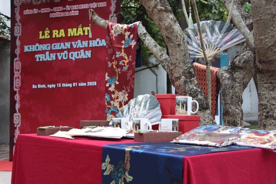 Phường Ba Đình ra mắt “Không gian văn hóa - Trấn Vũ quán”