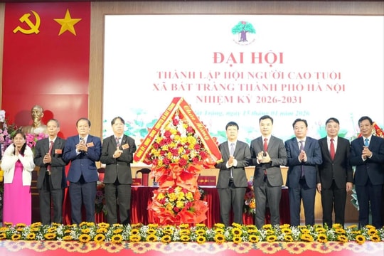 Đại hội thành lập Hội Người cao tuổi xã Bát Tràng, phường Sơn Tây nhiệm kỳ 2026-2031
