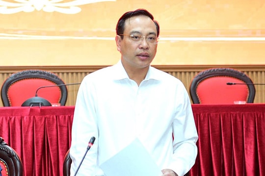 Phê chuẩn ông Đặng Thanh Sơn giữ chức vụ Phó Chủ tịch UBND tỉnh Ninh Bình