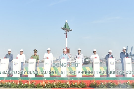 Động thổ dự án đầu tư xây dựng cầu Cát Lái Hiện thực hóa chủ trương phát triển liên kết vùng Đông Nam Bộ