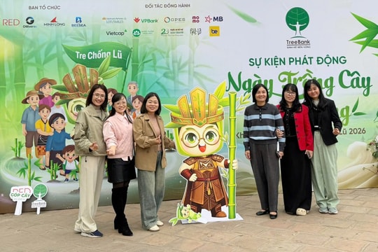 Ngày trồng cây cộng đồng 2026 mở màn đề án “Tre chống lũ” tại Nghệ An