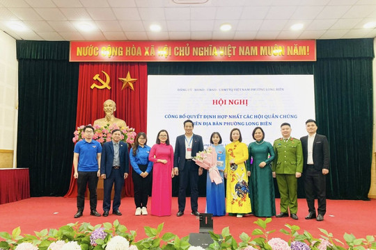 Hà Nội Hợp nhất Hội Liên hiệp Thanh niên Việt Nam phường Long Biên