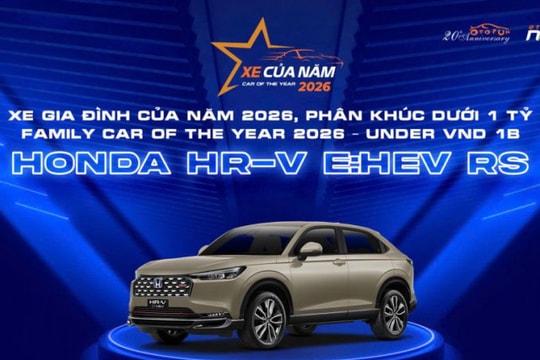 Honda Việt Nam thắng lớn với cú hat-trick tại “Xe của năm 2026”