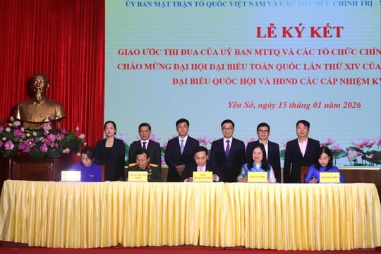 Yên Sở phát động thi đua chào mừng Đại hội XIV của Đảng
