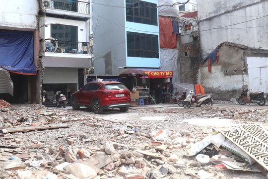 Phường Vĩnh Tuy giải phóng mặt bằng dự án Xây dựng đường Tam Trinh: khẩn trương, quyết tâm về đích sớm