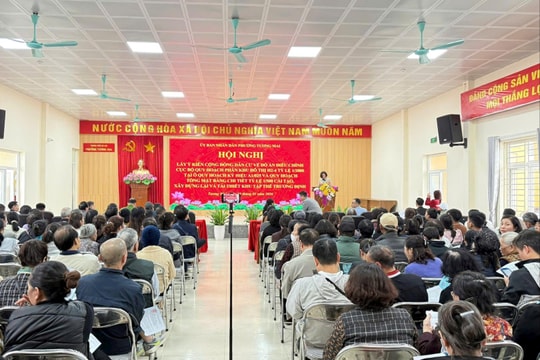 Phường Tương Mai lấy ý kiến về cải tạo, tái thiết khu tập thể Trương Định