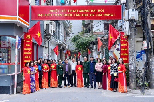 Phường Ngọc Hà khánh thành các mô hình, công trình “Dân vận khéo”