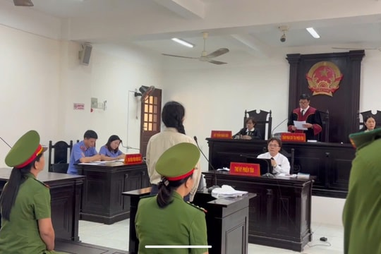 Bị cáo Đinh Thị Lan lĩnh án tù vì xúc phạm vợ chồng bà Phương Hằng