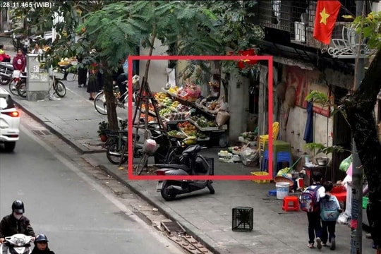 Hà Nội: Camera AI “phạt nguội” 5 trường hợp vi phạm trật tự đô thị