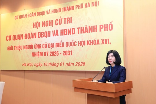 Giới thiệu đồng chí Phùng Thị Hồng Hà ứng cử đại biểu Quốc hội khoá XVI