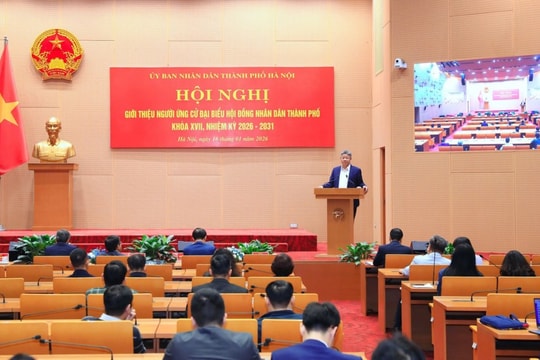 Giới thiệu các đồng chí Vũ Đại Thắng, Dương Đức Tuấn, Nguyễn Mạnh Quyền ứng cử đại biểu HĐND TP Hà Nội