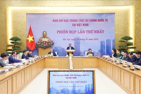 Thủ tướng Phạm Minh Chính chủ trì họp Ban Chỉ đạo Trung tâm tài chính quốc tế tại Việt Nam