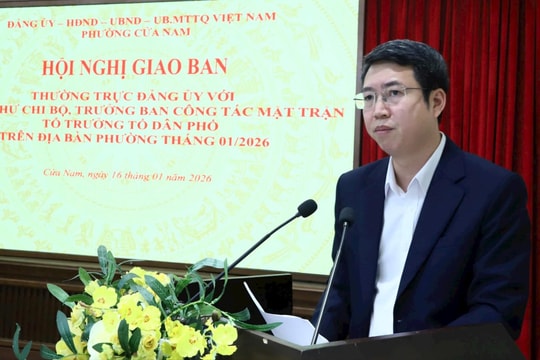 Cửa Nam: Thi đua lập thành tích chào mừng Đại hội XIV của Đảng