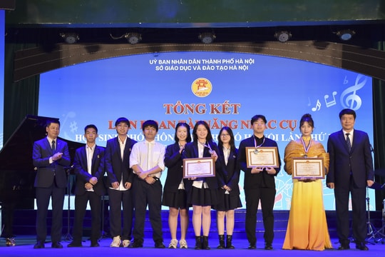 Liên hoan tài năng nhạc cụ học sinh phổ thông thành phố Hà Nội lần thứ I, năm học 2025 - 2026: Góp phần đào tạo thế hệ học sinh phát triển toàn diện