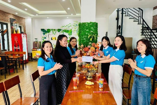 Hội LHPN xã Vĩnh Thanh hỗ trợ hội viên phụ nữ khởi nghiệp kinh doanh