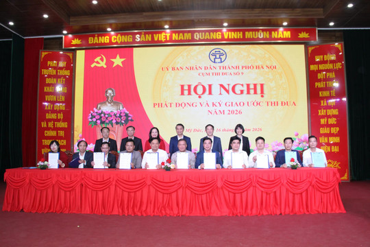 Cụm thi đua số 9: triển khai hiệu quả các phong trào thi đua