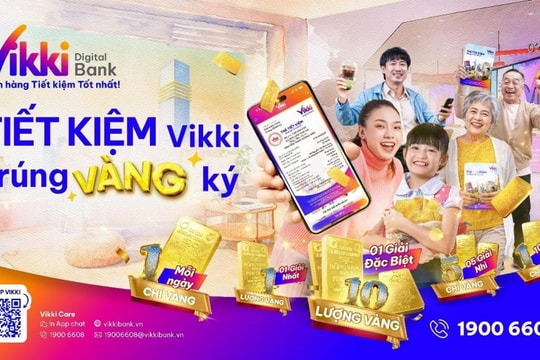 Mùa lương thưởng về, “lộc kép” đón Tết cùng Vikki Bank