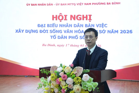 Phường Ba Đình phát huy quyền làm chủ của nhân dân