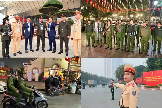 Công an Hà Nội tập trung toàn lực, sẵn sàng đảm bảo an toàn tuyệt đối Đại hội XIV của Đảng