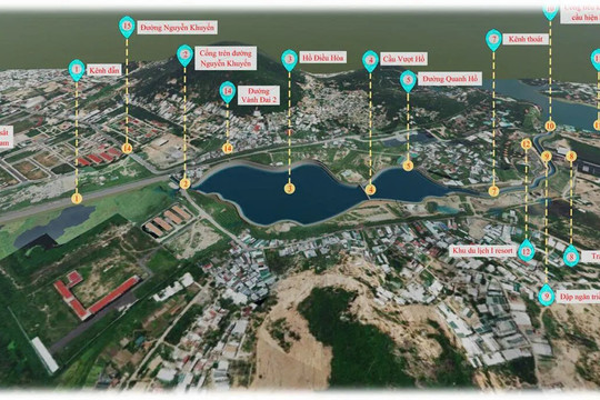 Khánh Hòa triển khai dự án hồ điều hòa hơn 580 tỷ đồng tại Tây Nha Trang