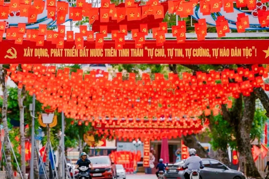 Người dân thành phố Hải Phòng đồng lòng hướng về Đại hội XIV của Đảng