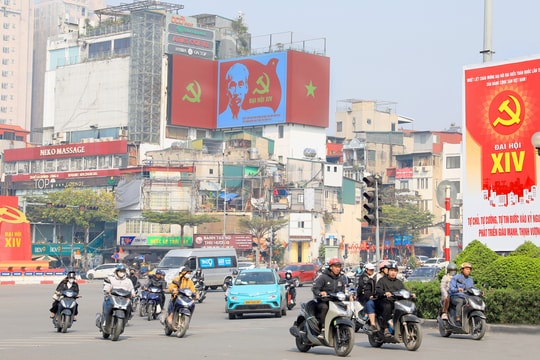 Hà Nội hân hoan chào mừng Đại hội XIV của Đảng