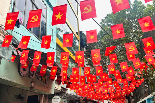 "Ngõ phố Hạnh phúc" trong những ngày hội của toàn Đảng, toàn dân