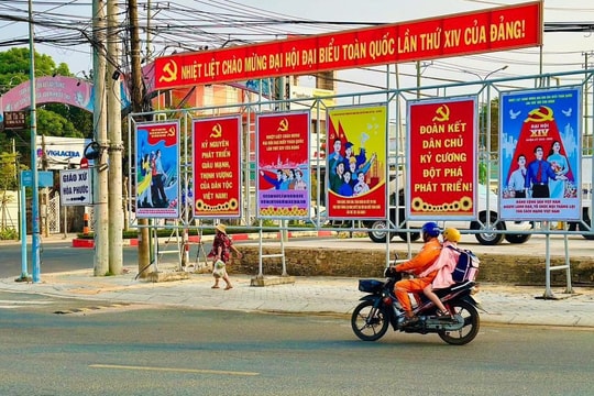 TP Hồ Chí Minh: Sạch đẹp phố phường mừng Đại hội Đảng