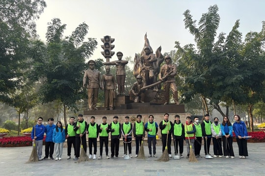 Tuổi trẻ Thủ đô lan tỏa tinh thần xung kích mừng Đại hội Đảng