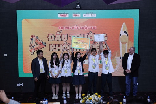 Học sinh THPT Chuyên Chu Văn An vô địch “Đấu trường khởi nghiệp 2025”