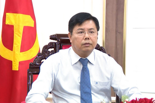 Bí thư Tỉnh ủy Nguyễn Tiến Hải